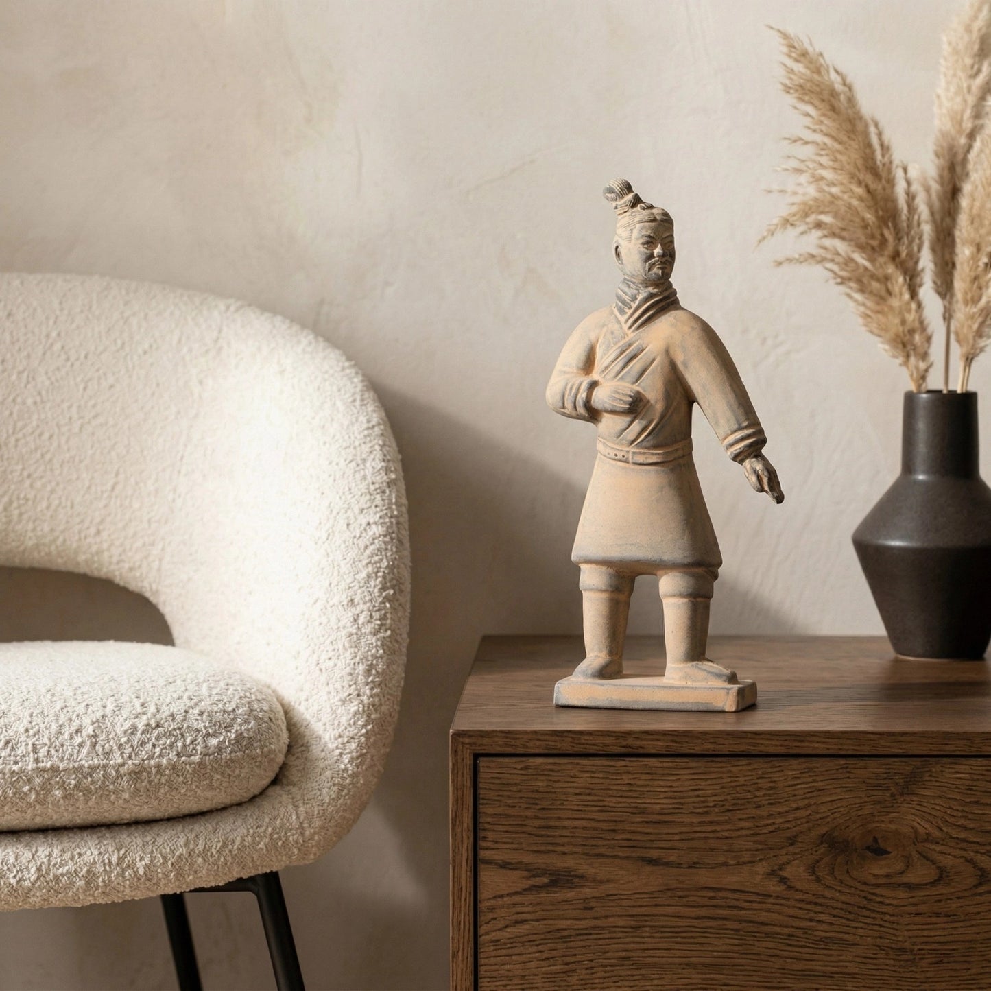 O Atento Arqueiro - Decorativo de Arqueiro em Pé 21cm/8.26in
