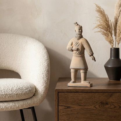 O Atento Arqueiro - Decorativo de Arqueiro em Pé 21cm/8.26in