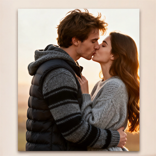 Vertical Custom Canvas Print - Personalized Photo to Wall Art