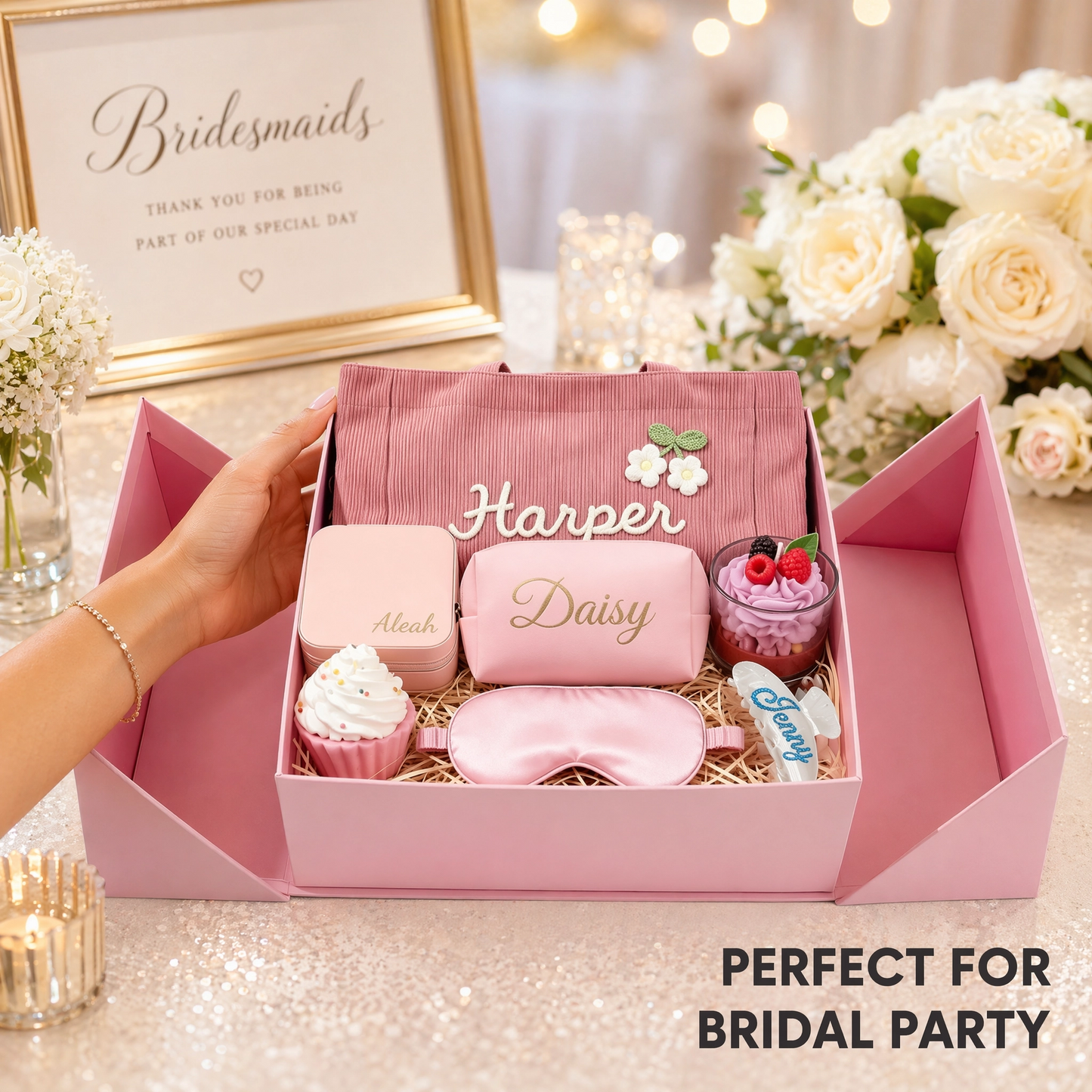 Personalized Spa Gift Box: Luxury Self-Care Set for Her