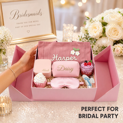 Personalized Spa Gift Box: Luxury Self-Care Set for Her