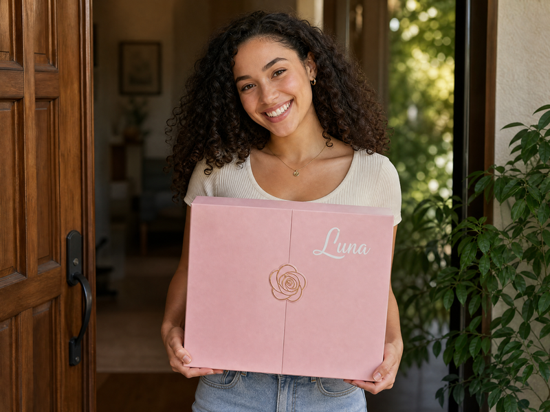 Personalized Spa Gift Box: Luxury Self-Care Set for Her