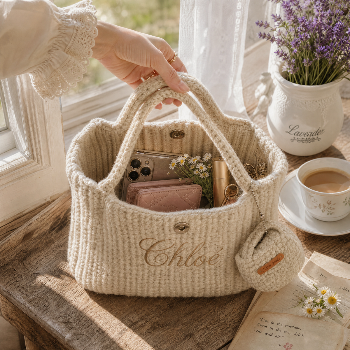 PersonalizedCrochetHandbagwithHeartCoinPouch-productinner