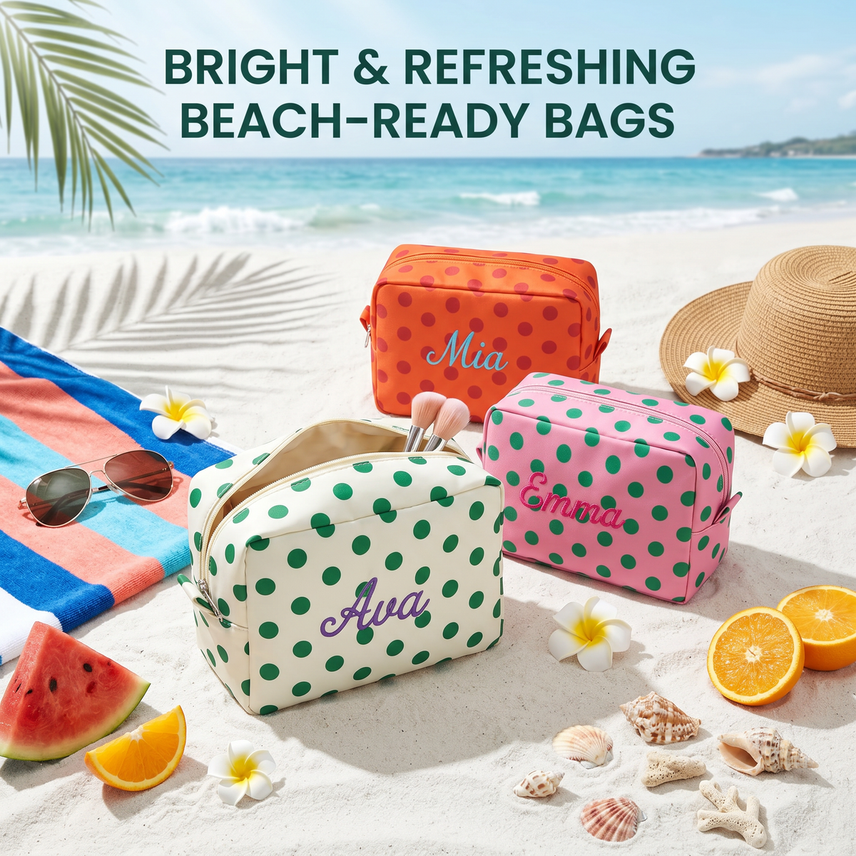 PersonalizedPolkaDotMakeupBagwithCustomEmbroidery-magazinestylepicture