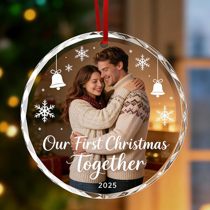 Custom Glass Photo Ornament - Personalized Your Memories
