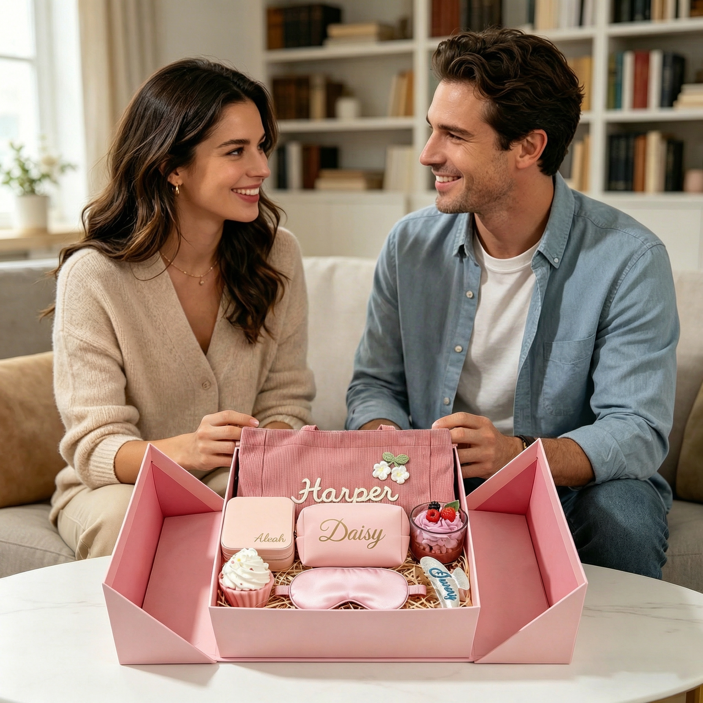 Personalized Spa Gift Box: Luxury Self-Care Set for Her