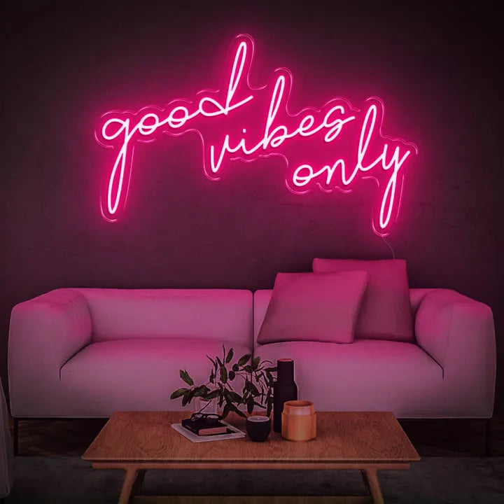 Custom 3-Line LED Neon Sign - Personalized Multi-Row Neon Wall Decor