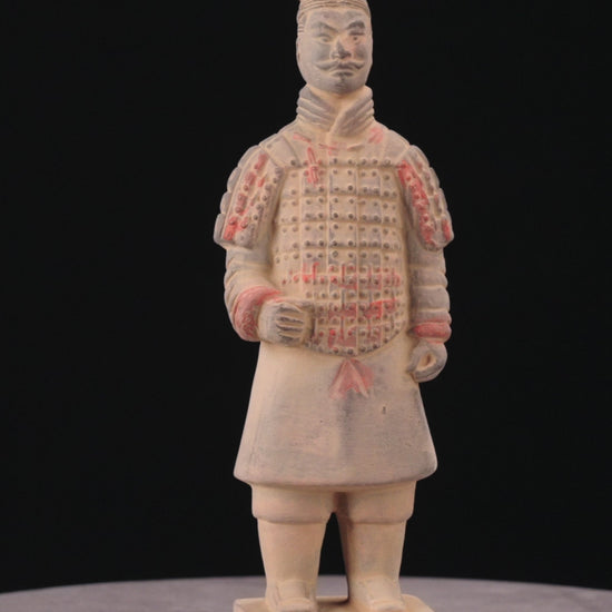 20CM Painted Soldier - CLAYARMY-20CM Painted Soldier Figurine Close-up