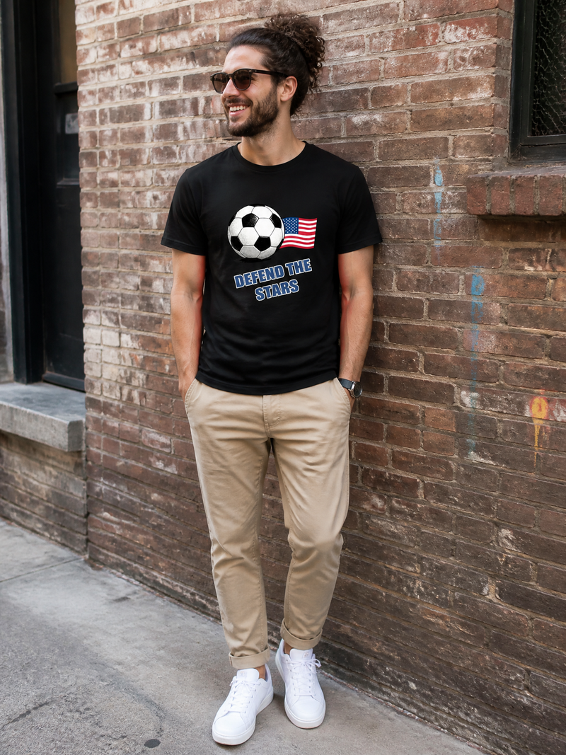 Maglia personalizzata Calcio: T-Shirt in cotone premium da tifoso Coppa del Mondo